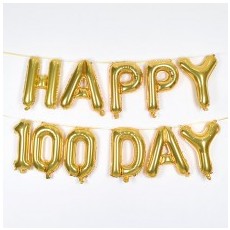 HAPPY 100DAY (골드)