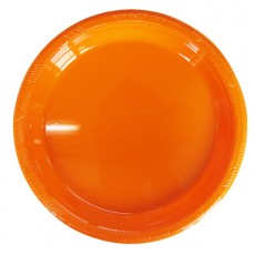 파티접시10개입(소) 오렌지
